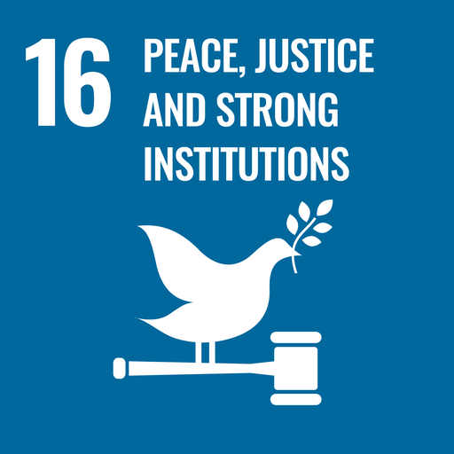 SDG 16: Vrede, justitie en sterke publieke diensten