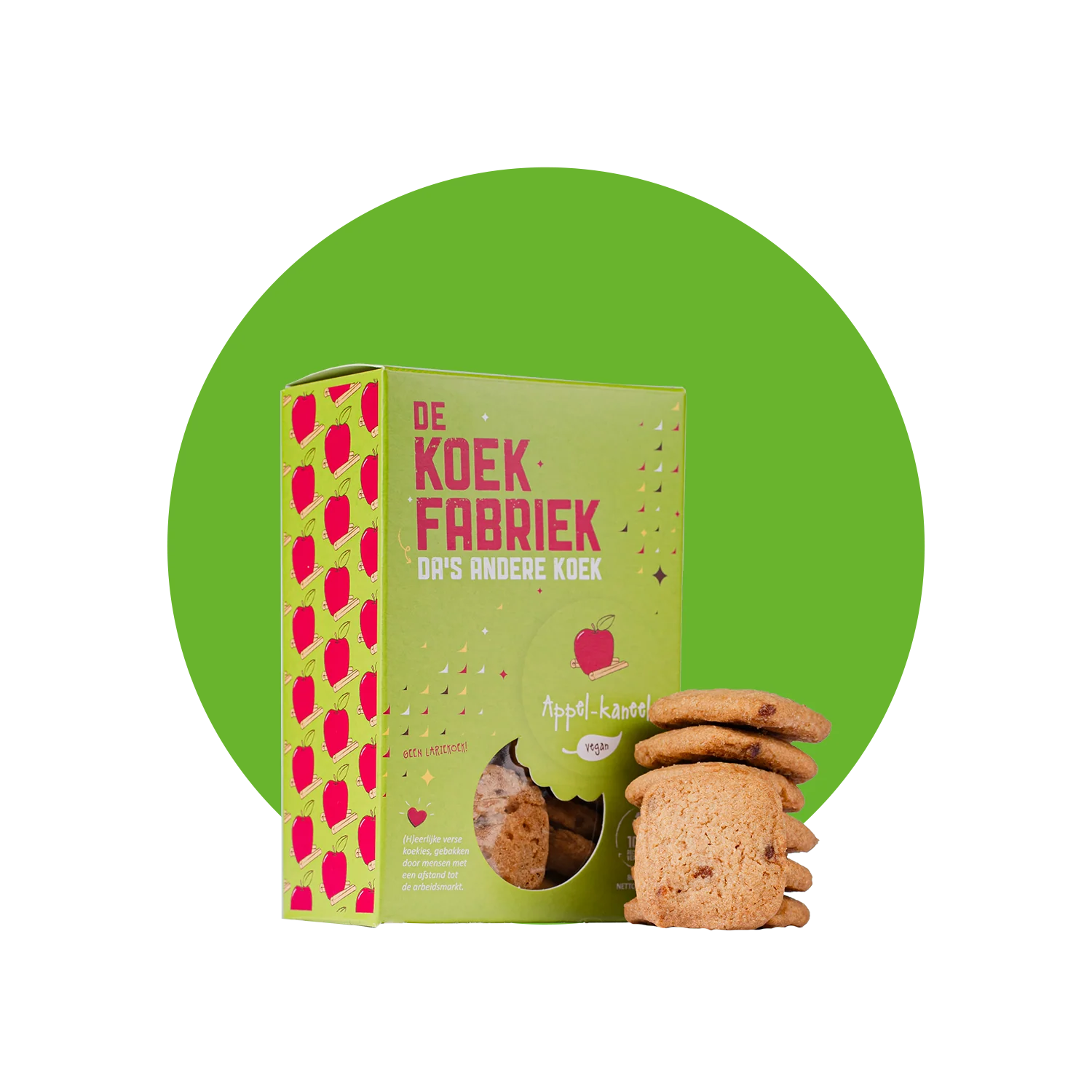 De Koekfabriek Appel-Kaneel Koekjes