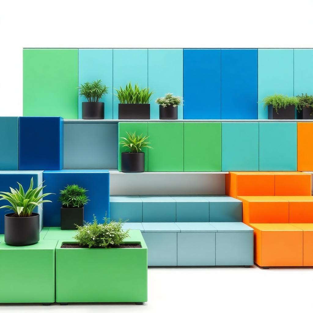 Icons of Denmark BLOX System - Modulair Kantoor Meubilair